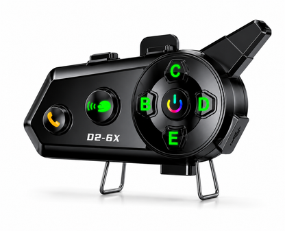 1 Motorcycle Bluetooth Headset