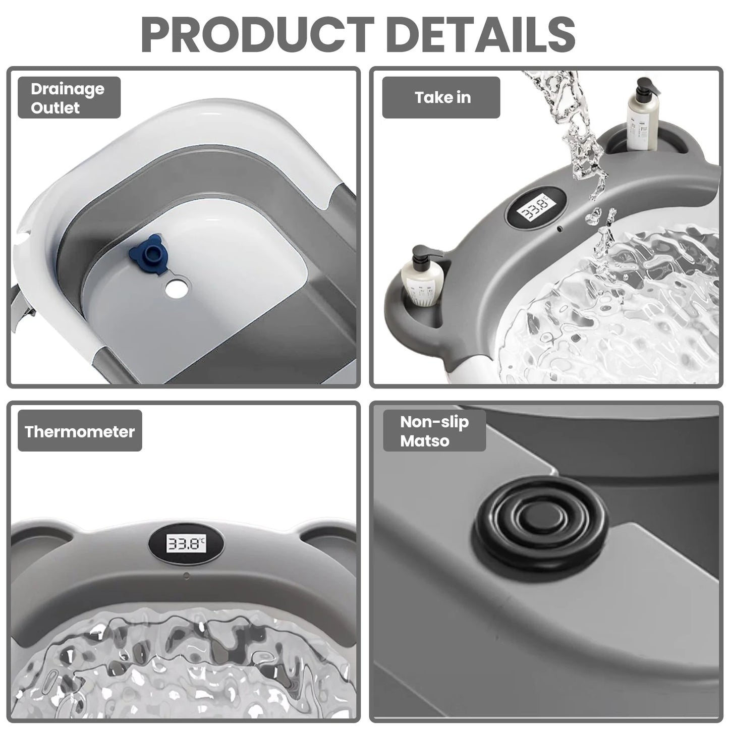 Portable Baby Bathtub