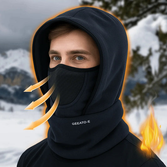 Skiing Hooded Neck