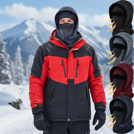 Skiing Hooded Neck