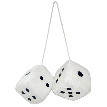 Fuzzy Dice Hanging Ornament