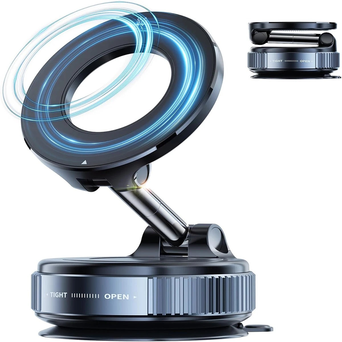 Upgraded Vacuum Magnetic Car Phone Holder 360