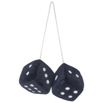 Fuzzy Dice Hanging Ornament