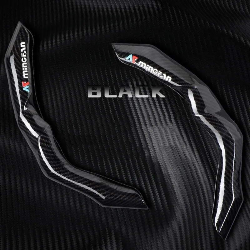 Carbon fiber steering wheel cover