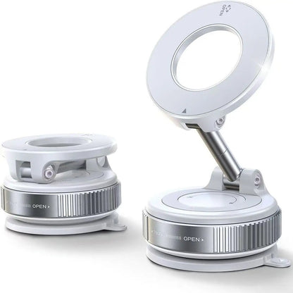 Upgraded Vacuum Magnetic Car Phone Holder 360